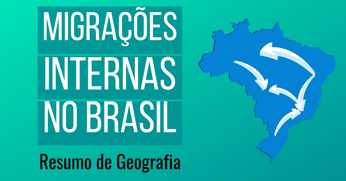 Migra Es Internas No Brasil Resumo De Geografia