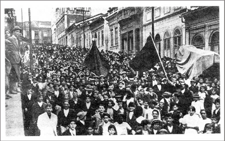 Greve geral de 1917 - movimentos sociais