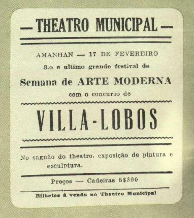 modernismo - Villa Lobos