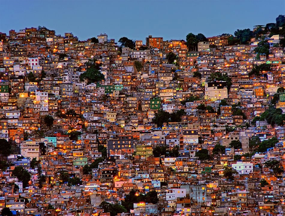 urbanização mundial (favela rj)
