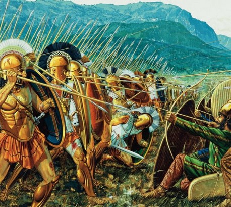 espartanos contra persas - período clássico
