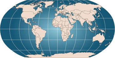 Projeção de Robinson Cartografia