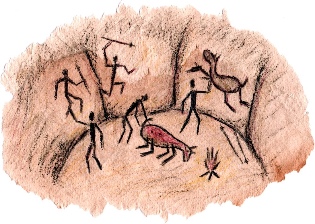 Desenhos Da Pré História Para Colorir - NAZAEDU