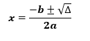 equações - fórmula 1