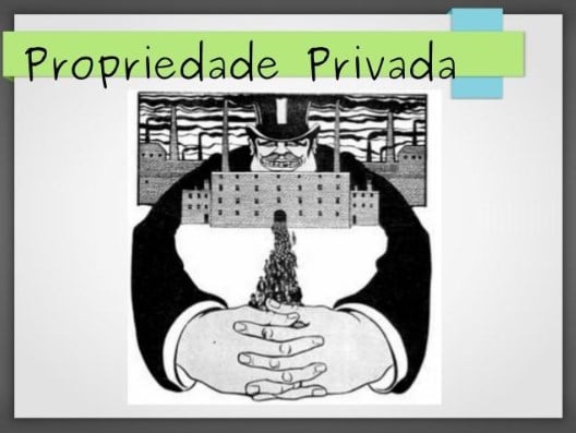 pensamento sociológico - propriedade privada