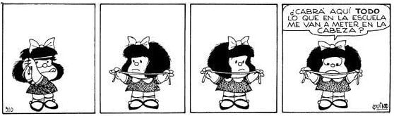 perífrase verbal - Mafalda