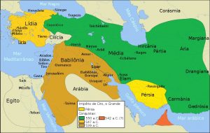 mapa da persia