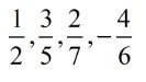 números mistos - exemplo 1