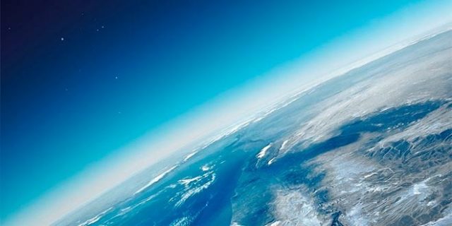 ilustração da atmosfera