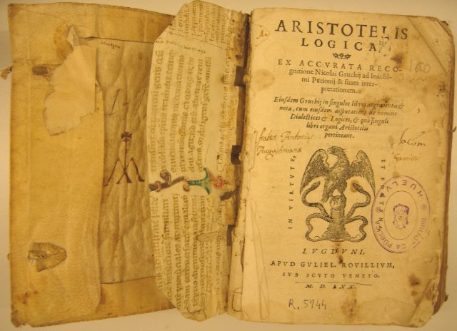lógica de aristóteles (significado de lógica)