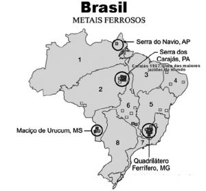 metais ferrosos no brasil