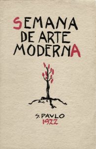 semana de arte moderna cartaz