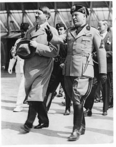 hitler e mussolini