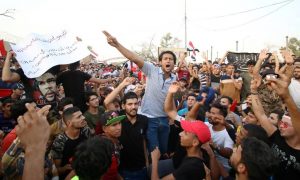protesto crise hídrica no iraque