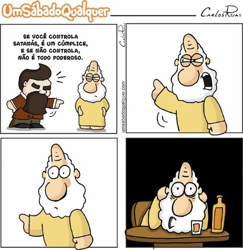 charge sobre as críticas de Nietzsche