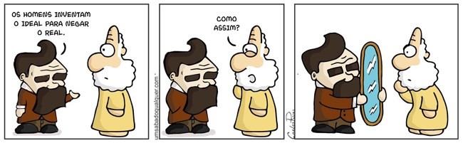 tirinha filosofia de nietzsche