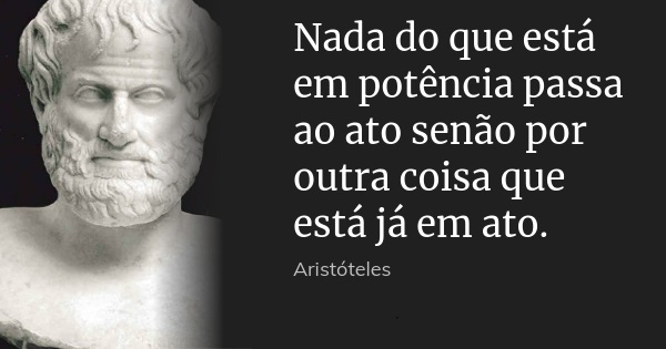 ato e potencia frase aristoteles