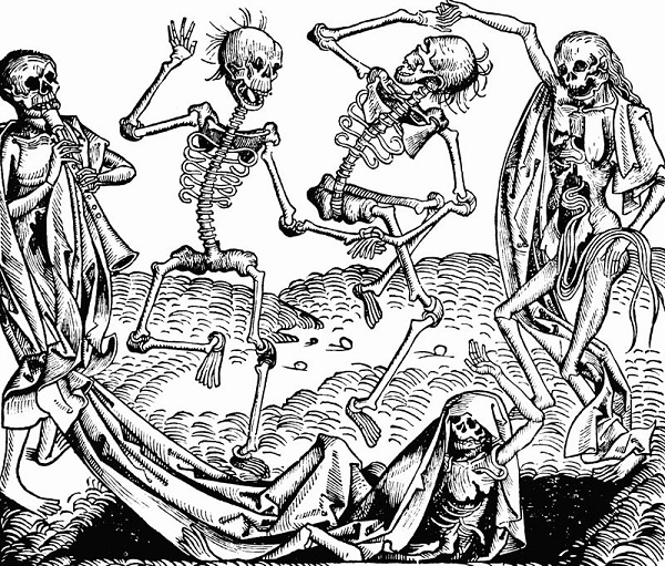 dança da morte - peste negra dança da morte - peste negra