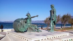 estátua de diógenes