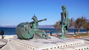 estátua de diógenes